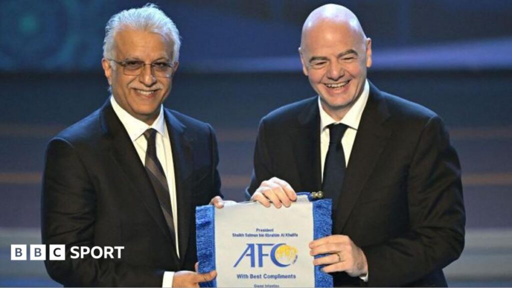 Asian nations join opposition to Fifa investment planThe Asian Football Confederation "stands in solidarity" with Uefa and Concacaf in opposing controversial Fifa proposals.Just nowWorld Cup Asian nations join opposition to Fifa investment planThe Asian Football Confederation "stands in solidarity" with Uefa and Concacaf in opposing controversial Fifa proposals.Just nowWorld Cup