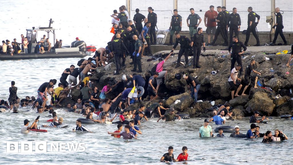 Spain's PM blames traffickers after 60,000 migrants reach Ceuta from MoroccoSpain said most had returned to Morocco by Friday evening, as Italy suspended its Schengen agreement on free movement with Madrid.7 hrs agoWorld Spain's PM blames traffickers after 60,000 migrants reach Ceuta from MoroccoSpain said most had returned to Morocco by Friday evening, as Italy suspended its Schengen agreement on free movement with Madrid.7 hrs agoWorld