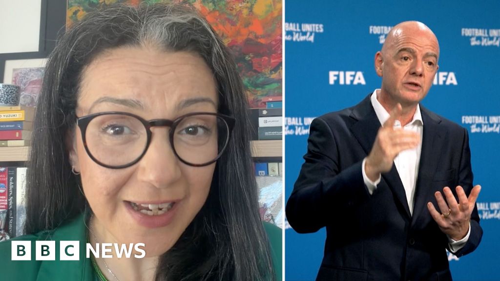 Watch: Why Fifa dropped plans to sell stakes in the World CupBBC's Shaimaa Khalil explains why Gianni Infantino has backed down on his controversial investment proposal.52 mins ago Watch: Why Fifa dropped plans to sell stakes in the World CupBBC's Shaimaa Khalil explains why Gianni Infantino has backed down on his controversial investment proposal.52 mins ago