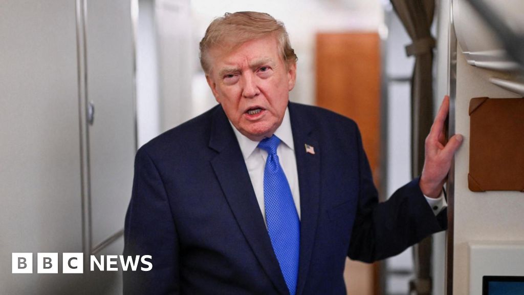 Trump suggests new talks with Iran to begin on MondayTehran has not responded to the suggestion that new talks are imminent. Trump has previously said a negotiated end to the war is close, only for strikes to resume.24 mins agoWorld Trump suggests new talks with Iran to begin on MondayTehran has not responded to the suggestion that new talks are imminent. Trump has previously said a negotiated end to the war is close, only for strikes to resume.24 mins agoWorld