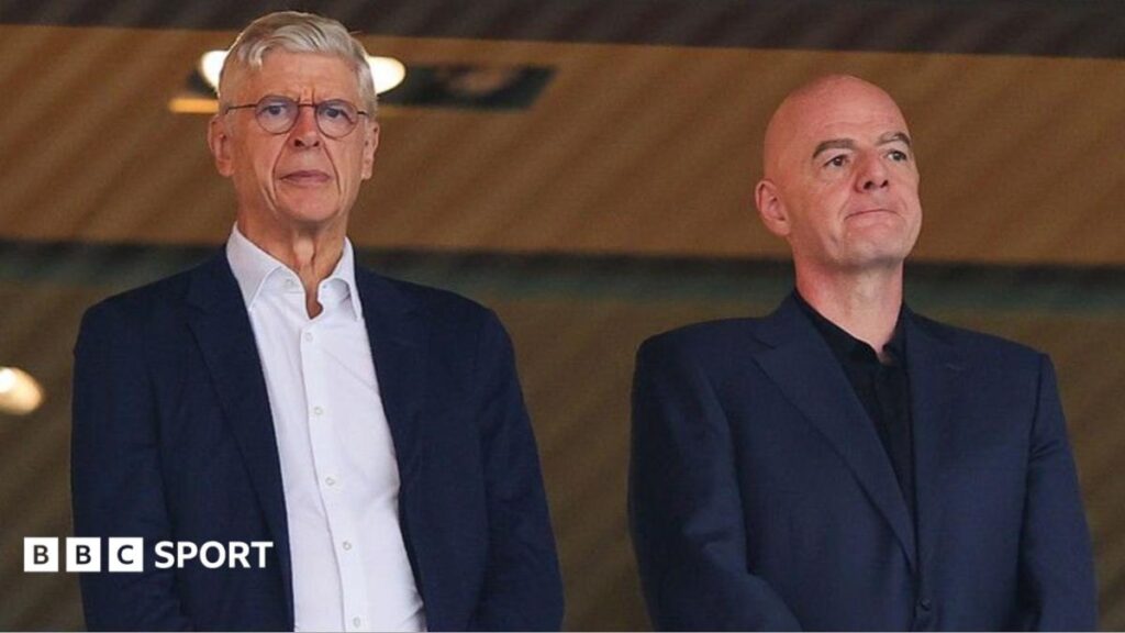 Top Fifa official Wenger says scrapping World Cup plan 'absolutely necessary'Fifa's chief of global football development Arsene Wenger says the decision to scrap the plan to have private investment in Fifa competitions was "absolutely necessary".8 hrs agoFootball Top Fifa official Wenger says scrapping World Cup plan 'absolutely necessary'Fifa's chief of global football development Arsene Wenger says the decision to scrap the plan to have private investment in Fifa competitions was "absolutely necessary".8 hrs agoFootball