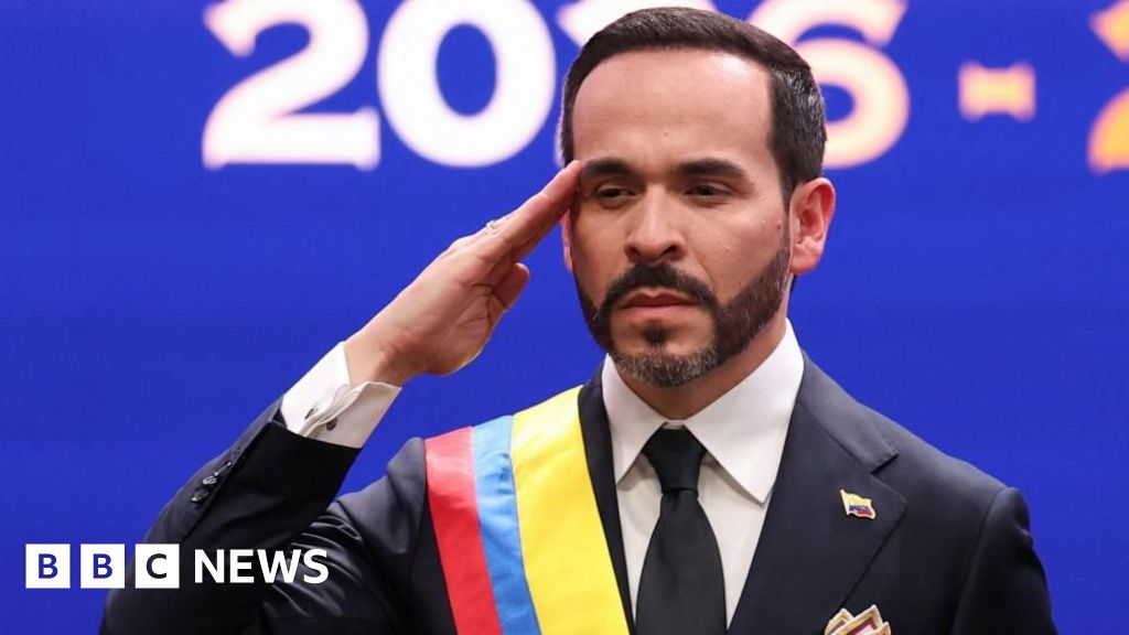 US pledges $1bn support to Colombia as Trump-backed president sworn inAbelardo de la Espriella used his maiden speech to promise an "all-out war" on what he calls "narco-terrorism".36 mins agoWorld US pledges $1bn support to Colombia as Trump-backed president sworn inAbelardo de la Espriella used his maiden speech to promise an "all-out war" on what he calls "narco-terrorism".36 mins agoWorld
