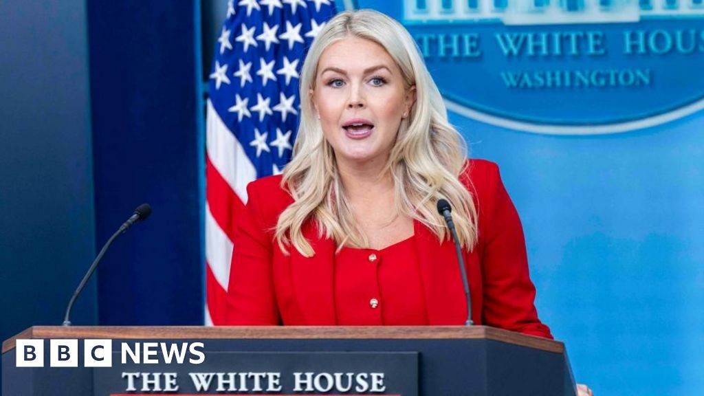 Trump says White House press secretary Karoline Leavitt to leave postLeavitt will depart from her role to spend time with her young children and family, the president says. 14 mins agoUS & Canada Trump says White House press secretary Karoline Leavitt to leave postLeavitt will depart from her role to spend time with her young children and family, the president says. 14 mins agoUS & Canada