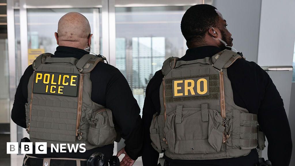 ICE plans to equip agents with gloves that can deliver electric shocksThe US immigration agency is spending $20m on gloves that deliver a sharp electric shock intended to compel subjects to comply.1 hr agoUS & Canada ICE plans to equip agents with gloves that can deliver electric shocksThe US immigration agency is spending $20m on gloves that deliver a sharp electric shock intended to compel subjects to comply.1 hr agoUS & Canada