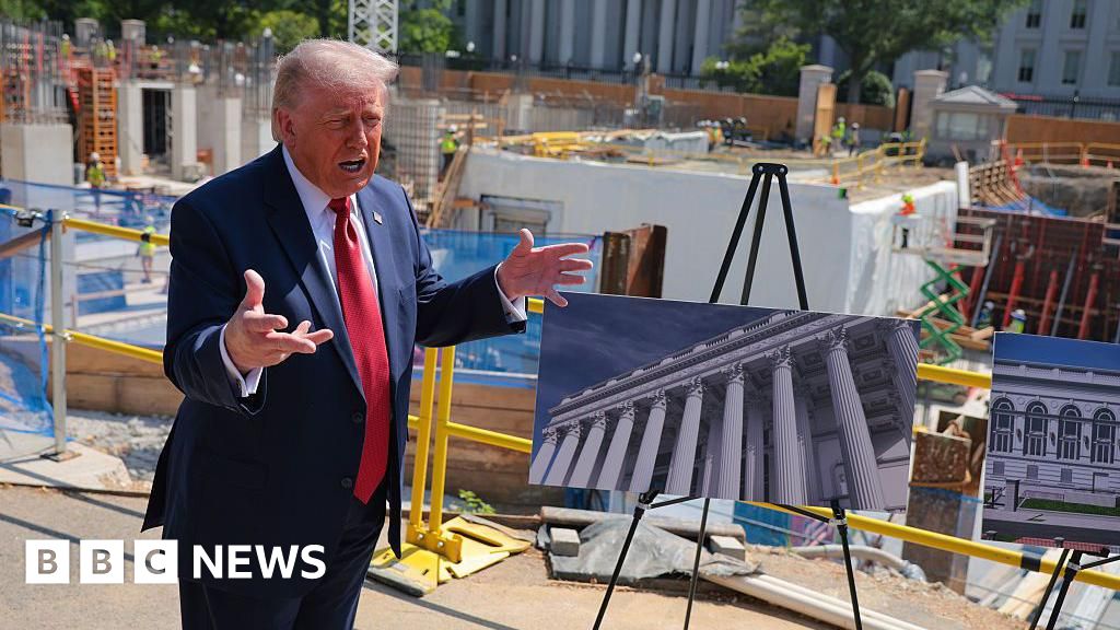 Trump asks Supreme Court to allow ballroom work to continueForcing the US president to go "hat-in-hand to Congress" for permission would be "dangerous", the administration says.53 mins agoUS & Canada Trump asks Supreme Court to allow ballroom work to continueForcing the US president to go "hat-in-hand to Congress" for permission would be "dangerous", the administration says.53 mins agoUS & Canada