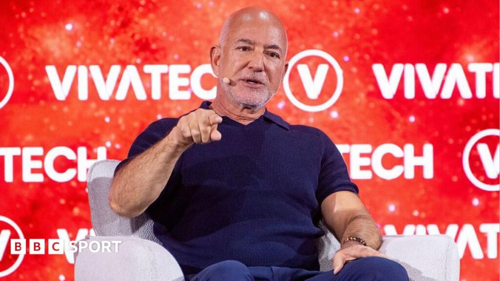 Bezos-backed consortium buys a third of LiverpoolLiverpool's owners agree to sell around a third of the club to a consortium including billionaire Amazon founder Jeff Bezos – in a deal that values the Reds at more than £5bn.1 hr agoLiverpool Bezos-backed consortium buys a third of LiverpoolLiverpool's owners agree to sell around a third of the club to a consortium including billionaire Amazon founder Jeff Bezos - in a deal that values the Reds at more than £5bn.1 hr agoLiverpool
