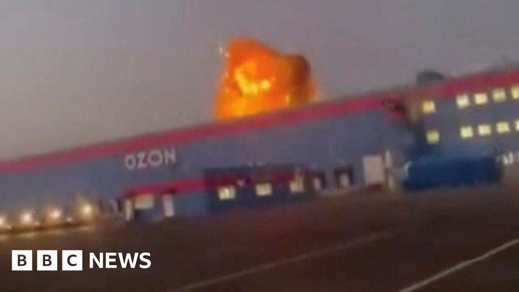 Russia's second-biggest online retailer targeted in Ukrainian strikesOzon says its warehouses across southern Russia, including in Dagestan and Krasnodar, were hit in the overnight strikes.1 hr agoEurope Russia's second-biggest online retailer targeted in Ukrainian strikesOzon says its warehouses across southern Russia, including in Dagestan and Krasnodar, were hit in the overnight strikes.1 hr agoEurope