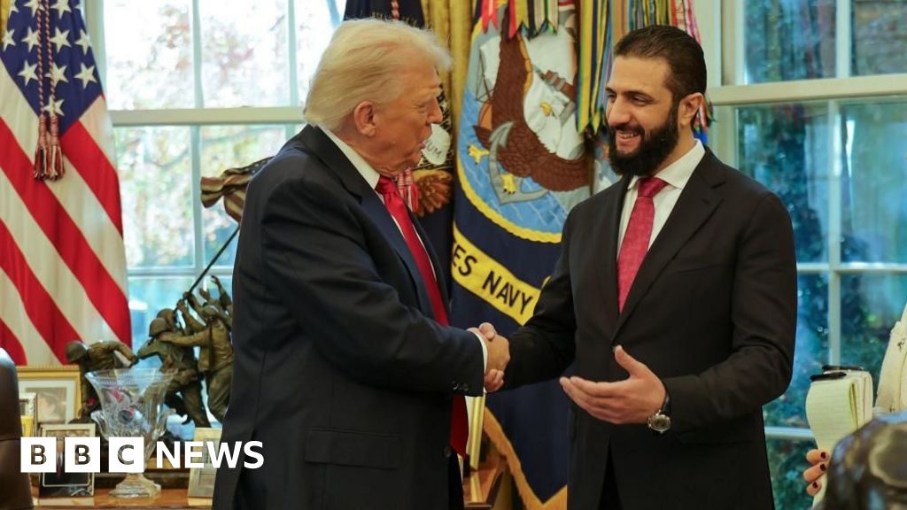 US removes Syria from list of state sponsors of terrorismThe Trump administration has embraced Syria's new president, former al-Qaeda linked militant Ahmed al-Sharaa. 47 mins agoWorld US removes Syria from list of state sponsors of terrorismThe Trump administration has embraced Syria's new president, former al-Qaeda linked militant Ahmed al-Sharaa. 47 mins agoWorld