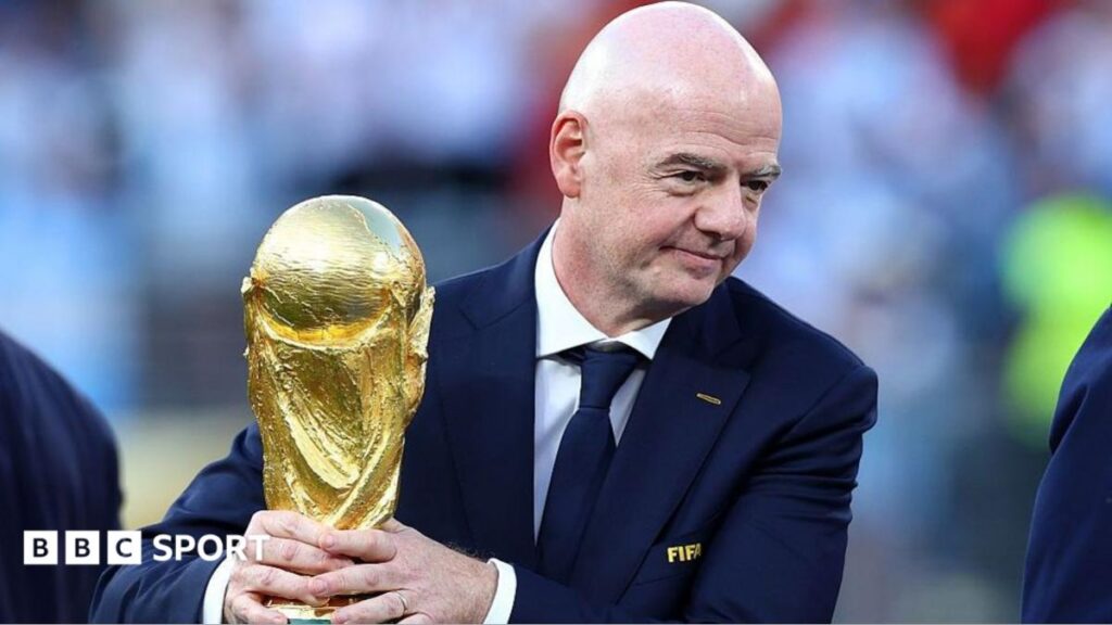 Fifa accuses Uefa of 'smear campaign' against Infantino The governing bodies have traded blows since Fifa president Gianni Infantino's scrapped plan to sell off stakes in the World Cup to private investors.2 hrs agoFootball Fifa accuses Uefa of 'smear campaign' against Infantino The governing bodies have traded blows since Fifa president Gianni Infantino's scrapped plan to sell off stakes in the World Cup to private investors.2 hrs agoFootball