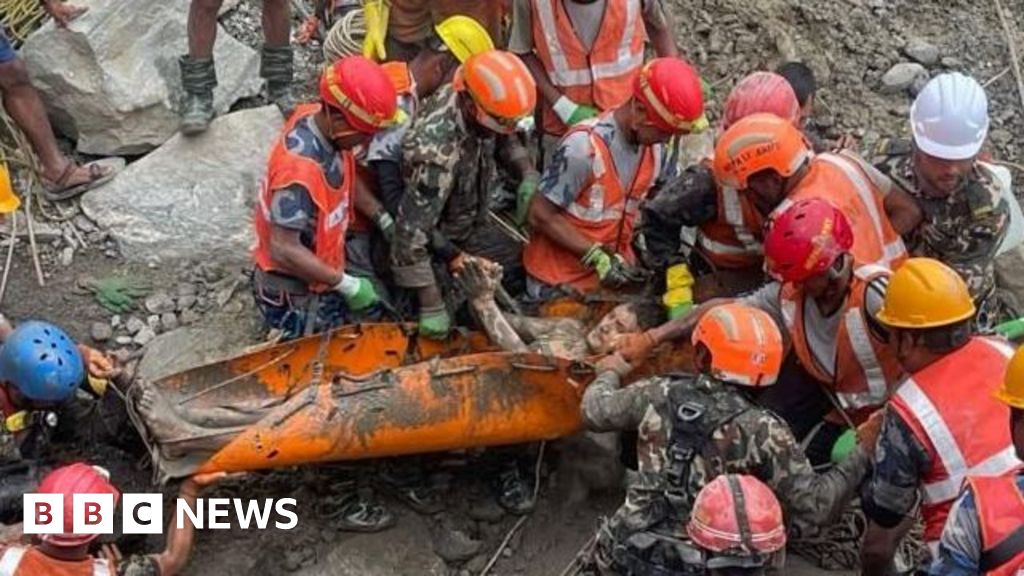 Watch: Moment workers are rescued from Nepal tunnelRescuers pull two people from a hydropower tunnel more than a week after a massive flash flood devastated the Nepal-China border.35 mins agoAsia Watch: Moment workers are rescued from Nepal tunnelRescuers pull two people from a hydropower tunnel more than a week after a massive flash flood devastated the Nepal-China border.35 mins agoAsia