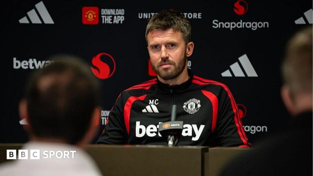 How Man Utd plan to compete at top with richer rivalsManager Michael Carrick and chief executive Omar Berrada are united in their viewthat Manchester United can be successful despite the club's relatively low summer spending.1 hr agoMan Utd How Man Utd plan to compete at top with richer rivalsManager Michael Carrick and chief executive Omar Berrada are united in their viewthat Manchester United can be successful despite the club's relatively low summer spending.1 hr agoMan Utd