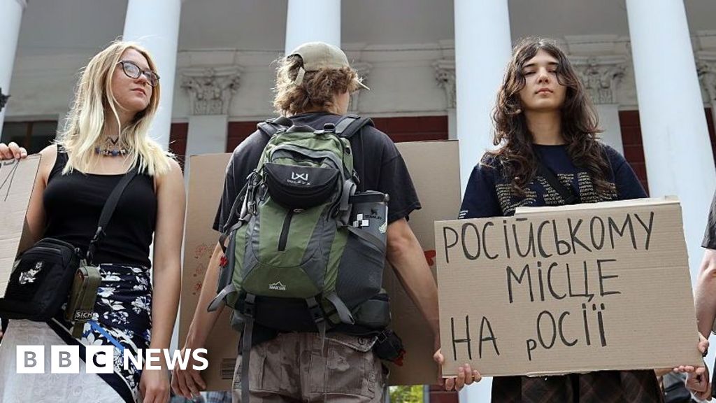 Majority Russian-speaking city in Ukraine considers language ban in the artsUkraine's third-biggest city Odesa decides this week whether to ban Russian-language content in music and literature in public.4 hrs agoEurope Majority Russian-speaking city in Ukraine considers language ban in the artsUkraine's third-biggest city Odesa decides this week whether to ban Russian-language content in music and literature in public.4 hrs agoEurope