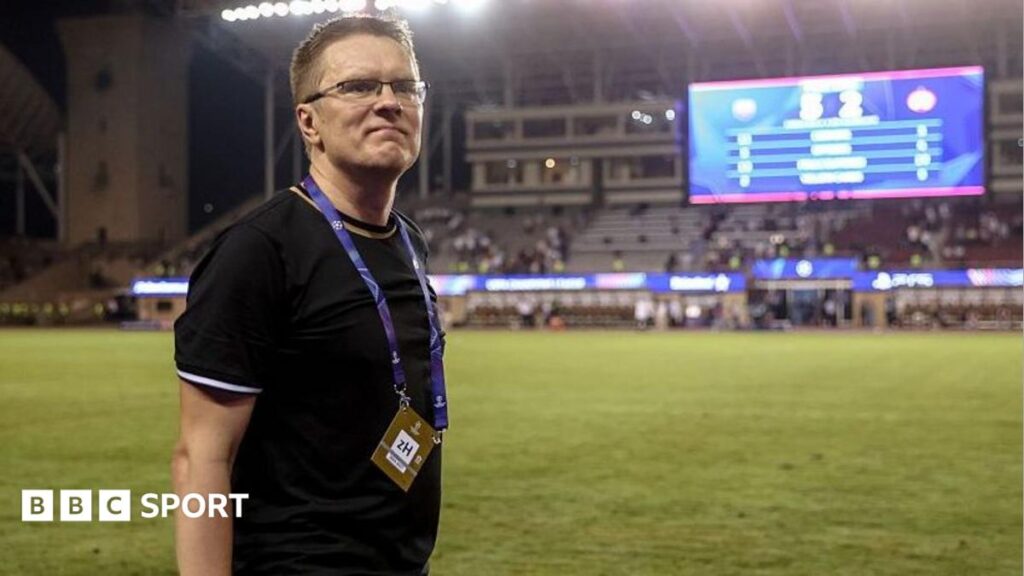 From quiz show to facing Man United in Champions League – coach tells his incredible storyLithuanian coach Valdas Dambrauskas cut his teeth in English football, and now returns in the Champions League with Sabah.9 hrs agoMan Utd From quiz show to facing Man United in Champions League - coach tells his incredible storyLithuanian coach Valdas Dambrauskas cut his teeth in English football, and now returns in the Champions League with Sabah.9 hrs agoMan Utd