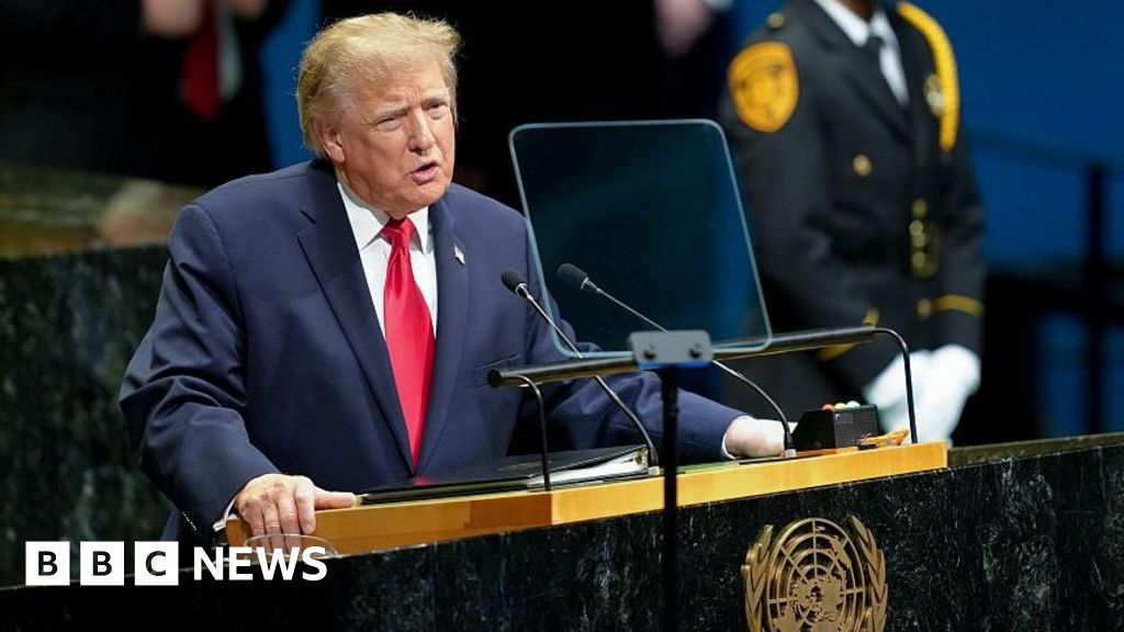 Trump tells UN he has 'big decision' on whether to 'annihilate' Iran or make peace dealMembers of Iran's delegation walked out during the president's speech in New York.1 hr agoWorld Trump tells UN he has 'big decision' on whether to 'annihilate' Iran or make peace dealMembers of Iran's delegation walked out during the president's speech in New York.1 hr agoWorld