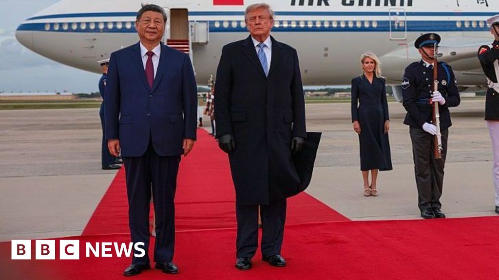 Xi got Trump's red carpet welcome – but not everything he wantedChina wanted progress on trade, technology and Taiwan – but hasn't got as much as it would have hoped for.5 mins agoChina Xi got Trump's red carpet welcome - but not everything he wantedChina wanted progress on trade, technology and Taiwan - but hasn't got as much as it would have hoped for.5 mins agoChina