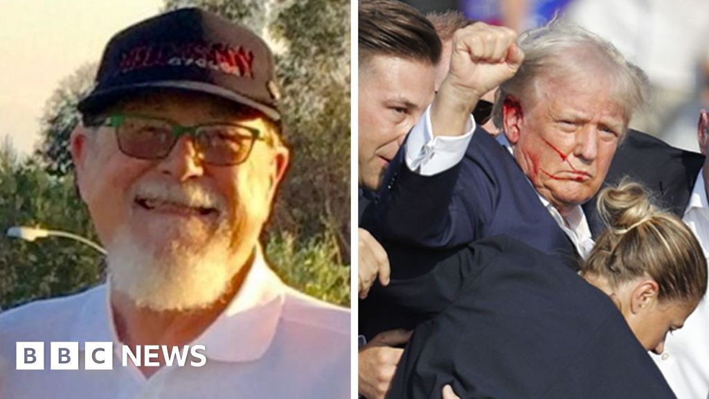 Man shot during 2024 Trump campaign rally in Butler diesA gunman shot Jim Copenhaver twice while also killing another man and grazing Trump's ear with a bullet. 48 mins agoUS & Canada Man shot during 2024 Trump campaign rally in Butler diesA gunman shot Jim Copenhaver twice while also killing another man and grazing Trump's ear with a bullet. 48 mins agoUS & Canada