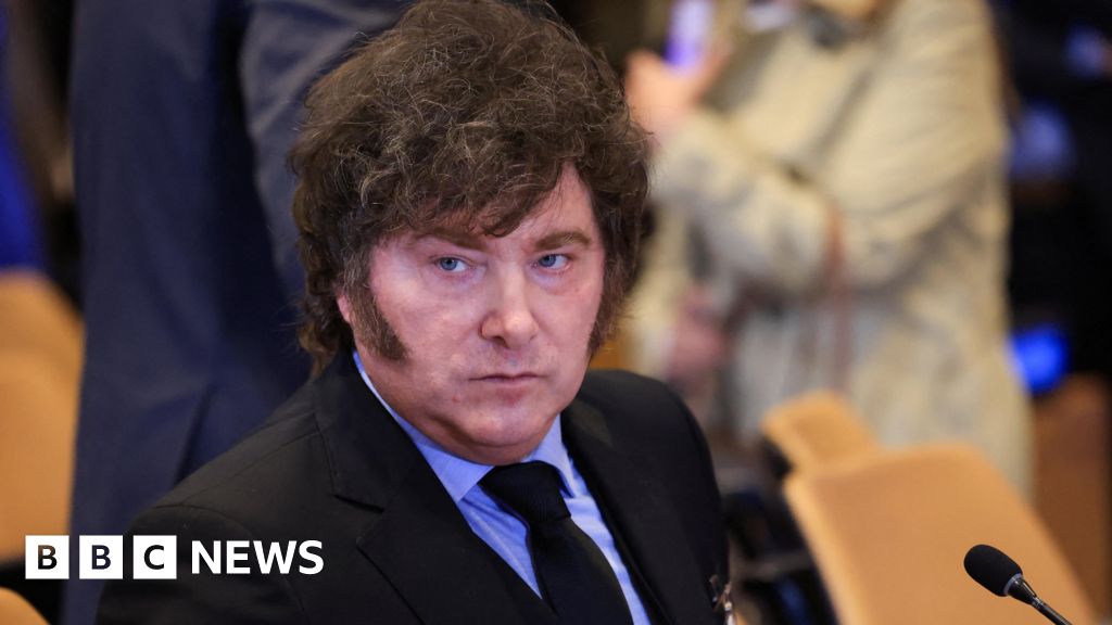 Argentina threatens legal action against UK over Falkland Islands oil exploration President Javier Milei set a two-week deadline for the Sea Lion oilfield project to be scrapped.7 hrs agoLatin America Argentina threatens legal action against UK over Falkland Islands oil exploration President Javier Milei set a two-week deadline for the Sea Lion oilfield project to be scrapped.7 hrs agoLatin America