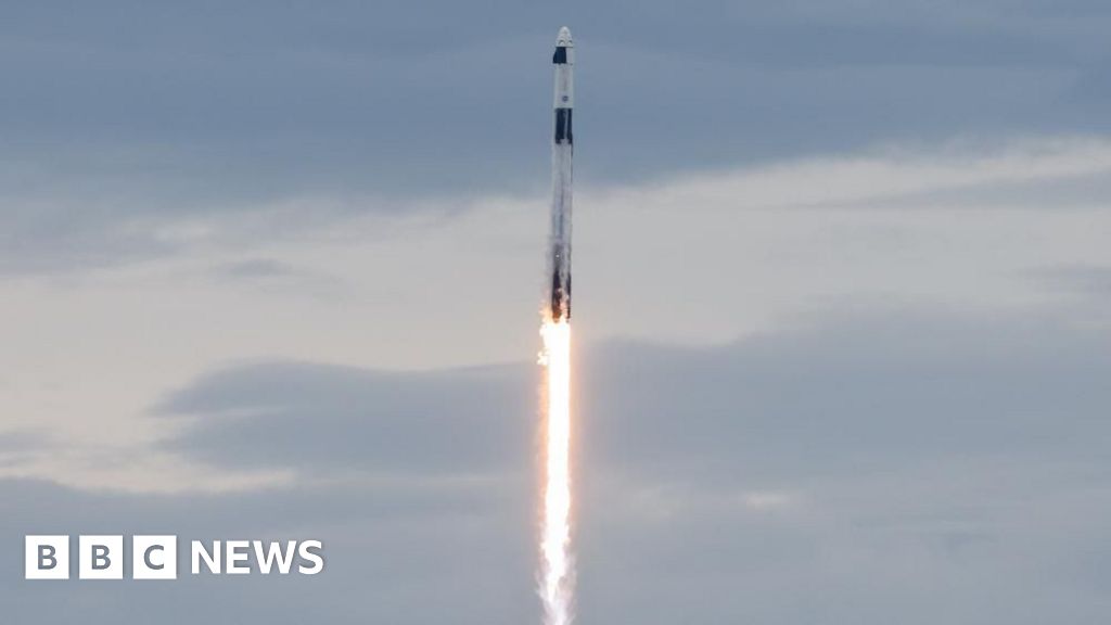 SpaceX launches crew to ISSThe Falcon 9 rocket blasted off from Cape Canaveral with two Americans, a Russian and a Canadian who will spend up to six months aboard the International Space Station.7 hrs agoUS & Canada SpaceX launches crew to ISSThe Falcon 9 rocket blasted off from Cape Canaveral with two Americans, a Russian and a Canadian who will spend up to six months aboard the International Space Station.7 hrs agoUS & Canada