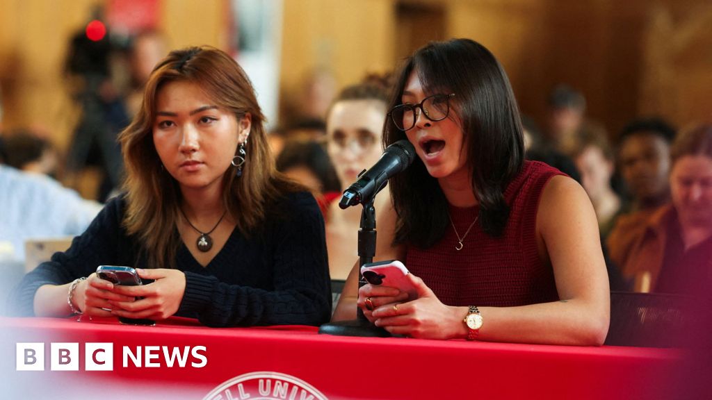 'Ashamed': Cornell students gather to voice anger over alleged gang rapeStudents tell the BBC that the tension on campus has become palpable since allegations from 2024 resurfaced.9 hrs agoUS & Canada 'Ashamed': Cornell students gather to voice anger over alleged gang rapeStudents tell the BBC that the tension on campus has become palpable since allegations from 2024 resurfaced.9 hrs agoUS & Canada