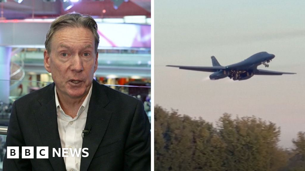 Watch: What caused the US to remove its bombers from UK base in such a hurry?The Pentagon confirmed on Sunday it had removed its bombers – thought to be about a dozen B-1s – from the base back to their home stations in America.2 hrs agoUK Watch: What caused the US to remove its bombers from UK base in such a hurry?The Pentagon confirmed on Sunday it had removed its bombers - thought to be about a dozen B-1s - from the base back to their home stations in America.2 hrs agoUK