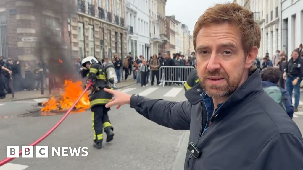 Watch: At the scene of protests on the streets of LilleThe demonstrators are calling for better government investment in high schools.13 mins agoEurope Watch: At the scene of protests on the streets of LilleThe demonstrators are calling for better government investment in high schools.13 mins agoEurope