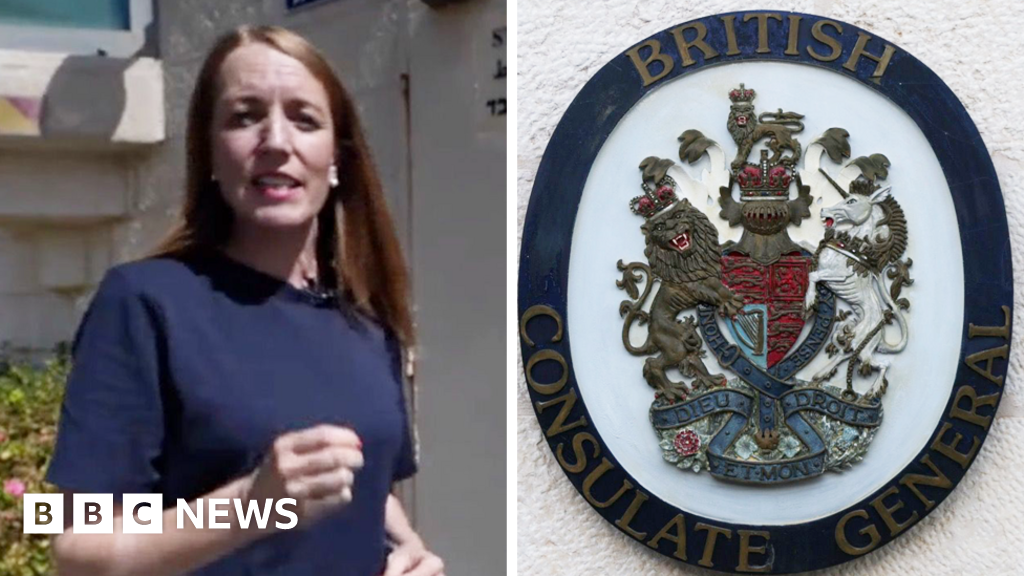 Watch: Why was the sign at the British consulate in East Jerusalem removed?The consulate, first established in 1838, was set to be closed by the Israeli government in retaliation for UK sanctions.7 hrs agoMiddle East Watch: Why was the sign at the British consulate in East Jerusalem removed?The consulate, first established in 1838, was set to be closed by the Israeli government in retaliation for UK sanctions.7 hrs agoMiddle East