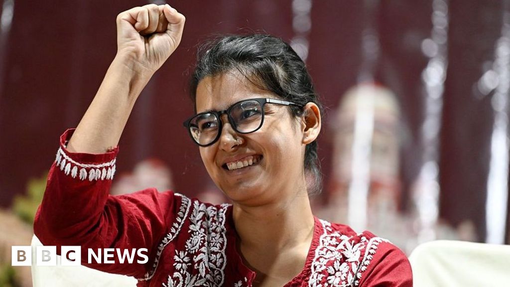 Meet India's feisty Gen Z protester who is taking on ModiNeha Bora has emerged as one of the most recognisable faces from India's recent Gen Z-led protests.7 hrs agoIndia Meet India's feisty Gen Z protester who is taking on ModiNeha Bora has emerged as one of the most recognisable faces from India's recent Gen Z-led protests.7 hrs agoIndia
