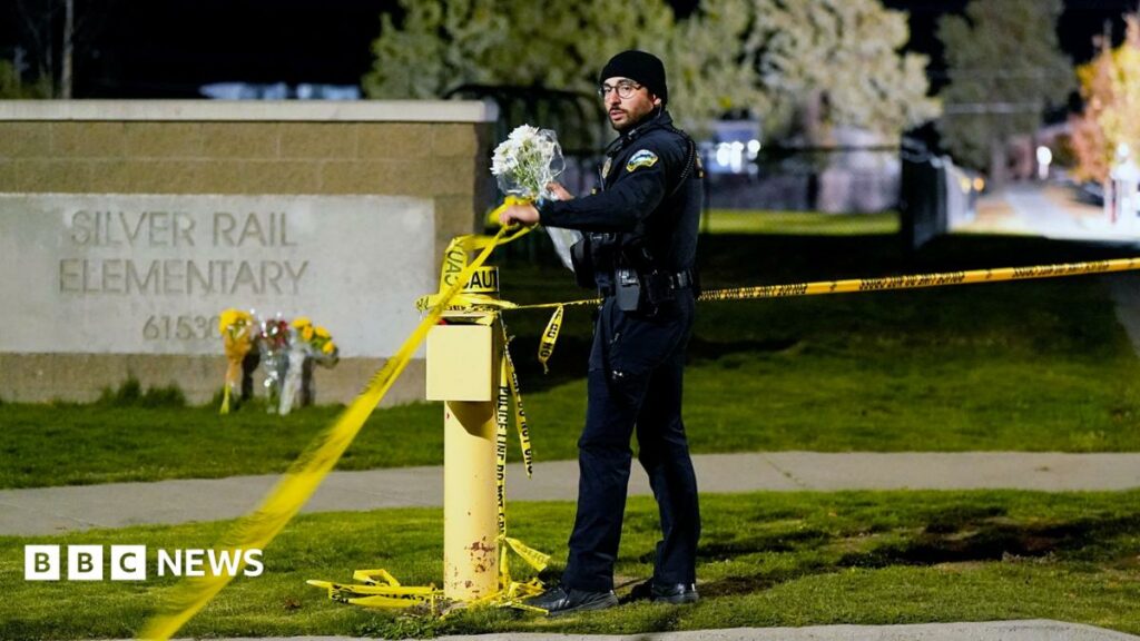 LIVEBystander 'heroically intervened' after three children and teacher killed in US school shootingThree children, aged five, eight and 11, and a teacher were killed in the attack at Silver Rail Elementary School in Bend, police say.