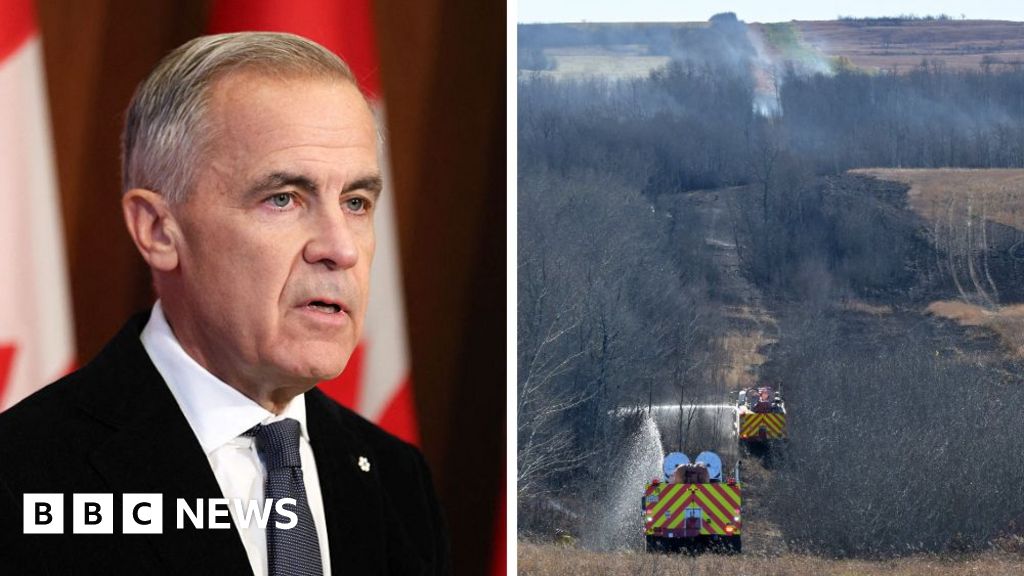 Major fire at Canada military base leaves four dead, dozens injured Prime Minister Carney said military and emergency crews fought the flames throughout the night in "some of the worst conditions imaginable". 1 hr agoUS & Canada Major fire at Canada military base leaves four dead, dozens injured Prime Minister Carney said military and emergency crews fought the flames throughout the night in "some of the worst conditions imaginable". 1 hr agoUS & Canada