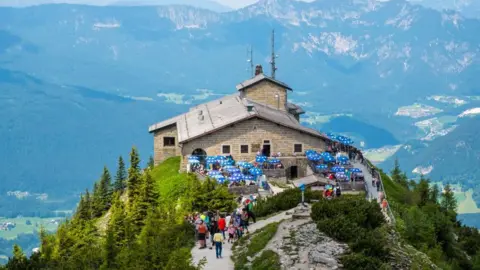 Getty Images A view of the Eagle's Nest building on a sunny summer's day 