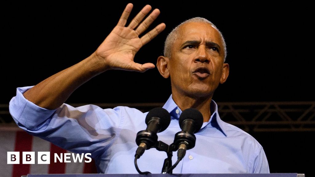 Obama attacks Trump as he campaigns for Democrats ahead of midterm electionsObama said the election was "the last best chance to at least rein in some of the foolishness of this administration".2 hrs agoUS & Canada Obama attacks Trump as he campaigns for Democrats ahead of midterm electionsObama said the election was "the last best chance to at least rein in some of the foolishness of this administration".2 hrs agoUS & Canada