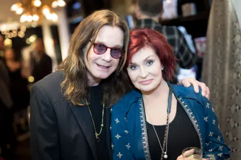 Getty Images Sharon and Ozzy Osbourne
