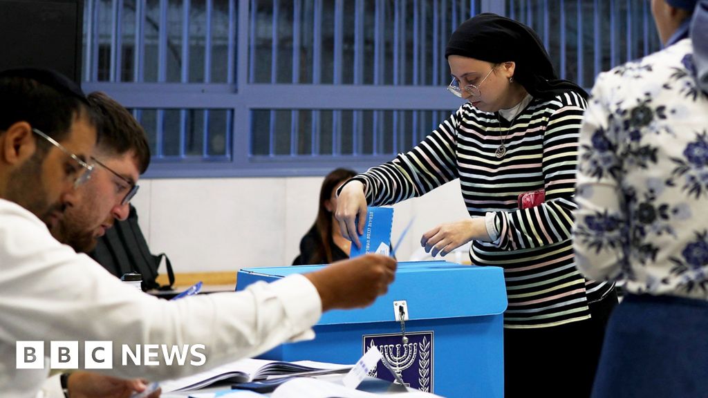 Turnout so far highest on record as Israelis vote in pivotal electionThe elections – the first since the Hamas-led attacks on Israel and the wars which followed – are widely seen as a referendum on Benjamin Netanyahu.6 mins agoMiddle East Turnout so far highest on record as Israelis vote in pivotal electionThe elections - the first since the Hamas-led attacks on Israel and the wars which followed - are widely seen as a referendum on Benjamin Netanyahu.6 mins agoMiddle East
