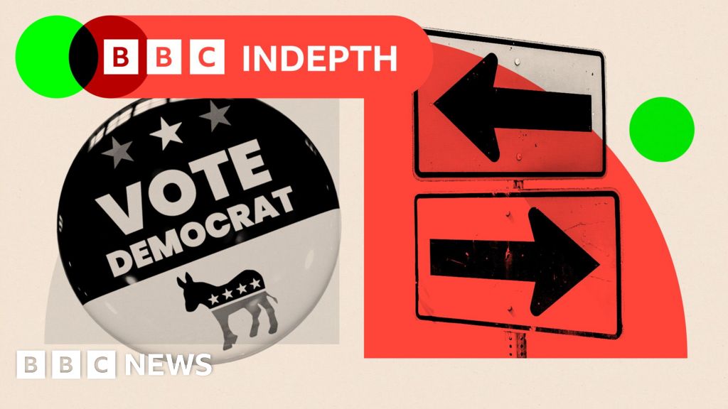 Democrats have an identity crisis – it won't be an easy fixWhatever the result of the midterm elections, the party is facing tough questions over what they stand for and who should represent them.34 mins agoBBC InDepth Democrats have an identity crisis - it won't be an easy fixWhatever the result of the midterm elections, the party is facing tough questions over what they stand for and who should represent them.34 mins agoBBC InDepth